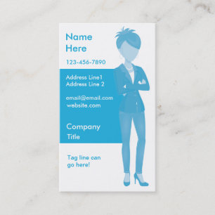 Custom Character Business Card