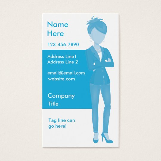 Custom Character Business Card
