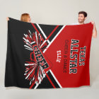 Custom - Cheerleader 📣 - Red, Black & White