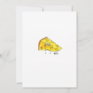 Custom cheese. Mature. birthday Invitation