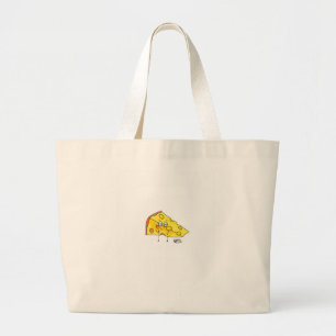 Custom cheese. Mature. birthday Large Tote Bag