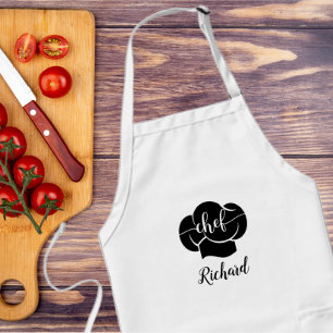 Custom Chef Name Kitchen Gift for Men & Women Standard Apron