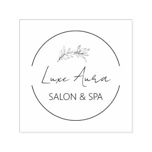 Custom Chic Salon Spa Business  Self-inking Stamp