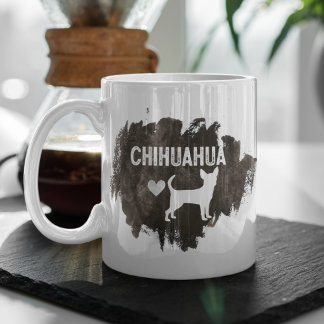 Custom Chihuahua Dad Father's Day Dog Lover Coffee Mug
