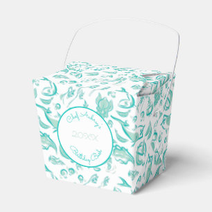 Custom Chinese Cuisine Ink Drawing Take-out Box