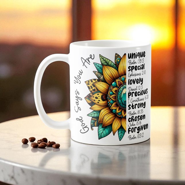 Custom Christian Forgiven Custom Bible Verse Coffee Mug (Creator Uploaded)