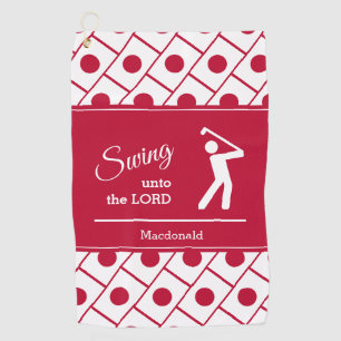 Custom Christian JAPAN Golf Towel