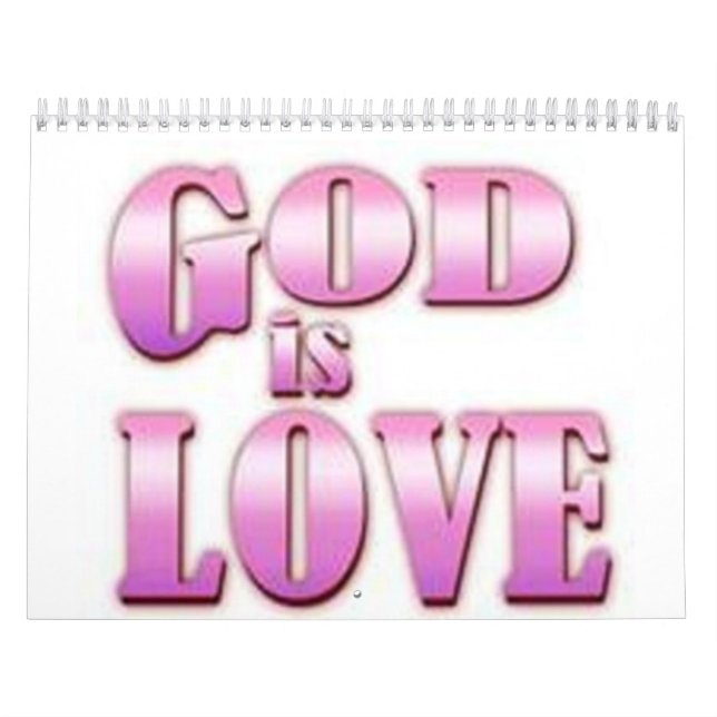 CUSTOM CHRISTIAN PHOTO COLOR CALENDAR (Cover)