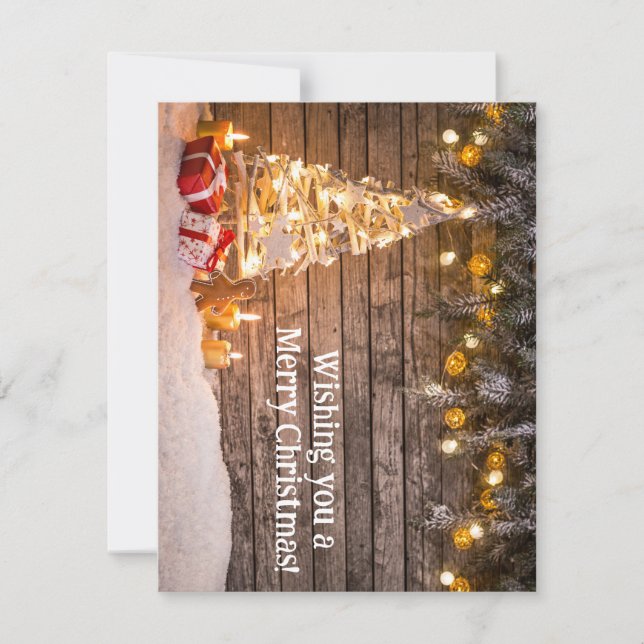 Custom Christmas Card (Front)