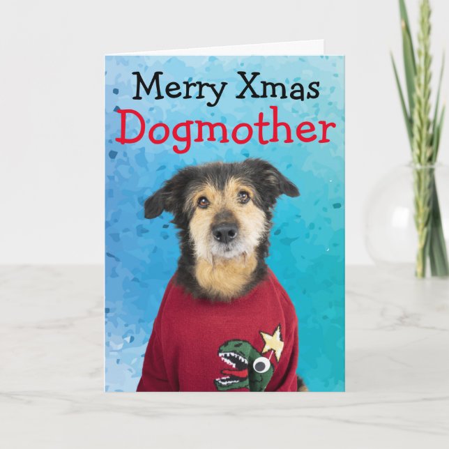 Custom Christmas Card from the dog (Front)