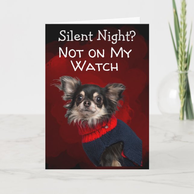 Custom Christmas Card from your Dog (Front)