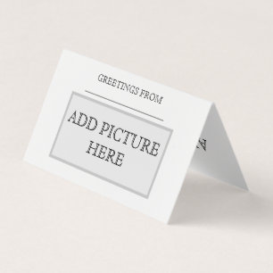 Custom Christmas Card Horizontal