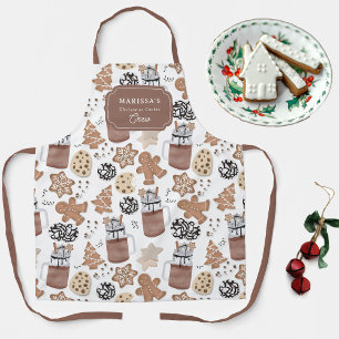 Custom Christmas Cookie Baking Crew Personalized Apron