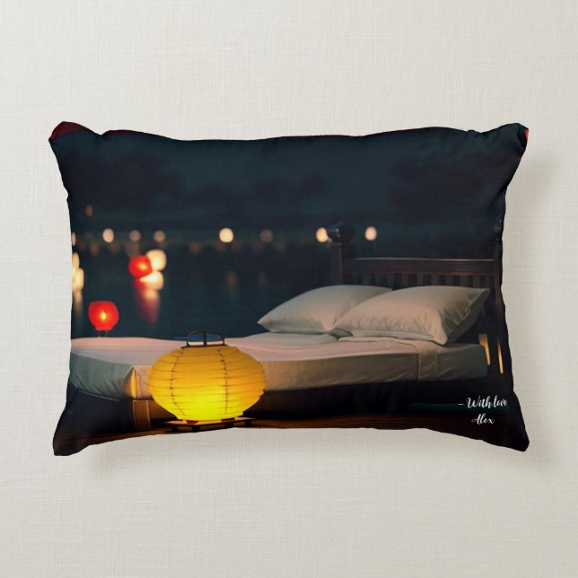 Custom Christmas Decorative Cushion (Front)