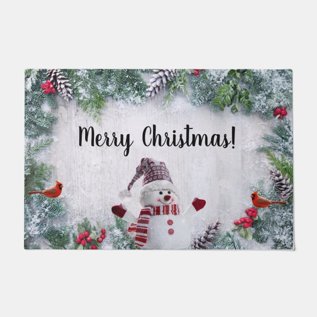 Custom Christmas Doormat (Front)