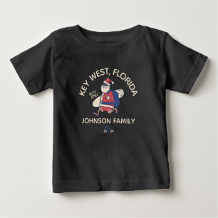 Custom Christmas Family Beach Vacation Matching Baby T-Shirt