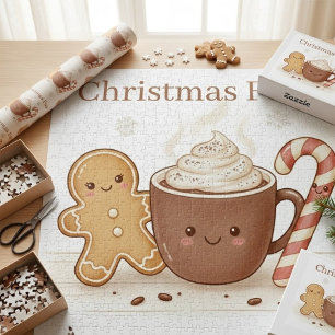 custom christmas fun jigsaw puzzle