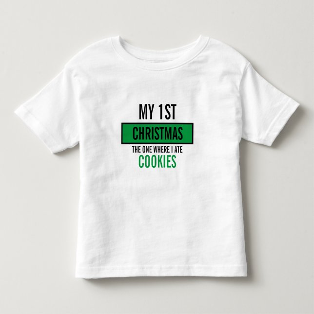 Custom  Christmas funny food template T-Shirt (Front)