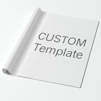 Custom Christmas Gift Wrapping Paper MATTE 30"x6'