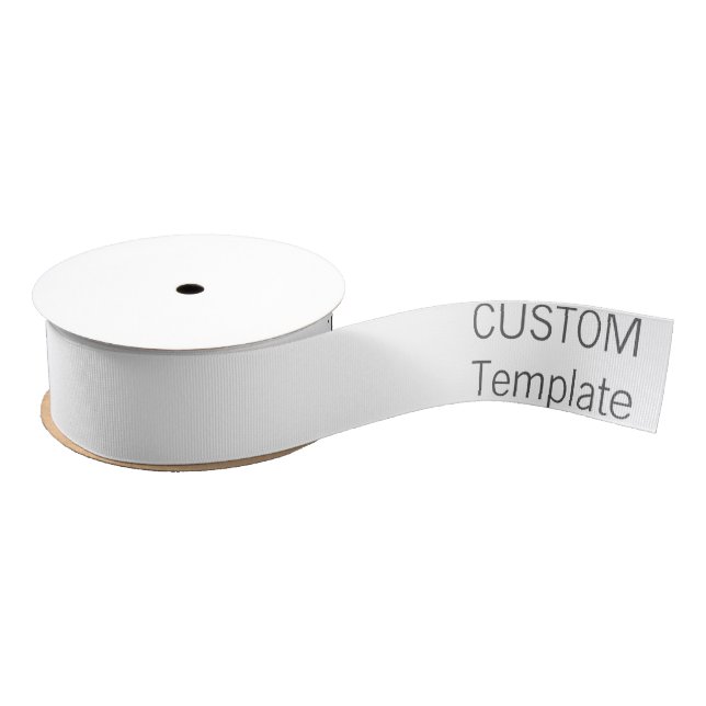 Custom Christmas GROSGRAIN Gift Wrapping Ribbon (Spool)