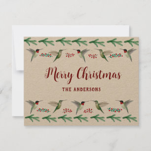 Custom Christmas Holiday Card