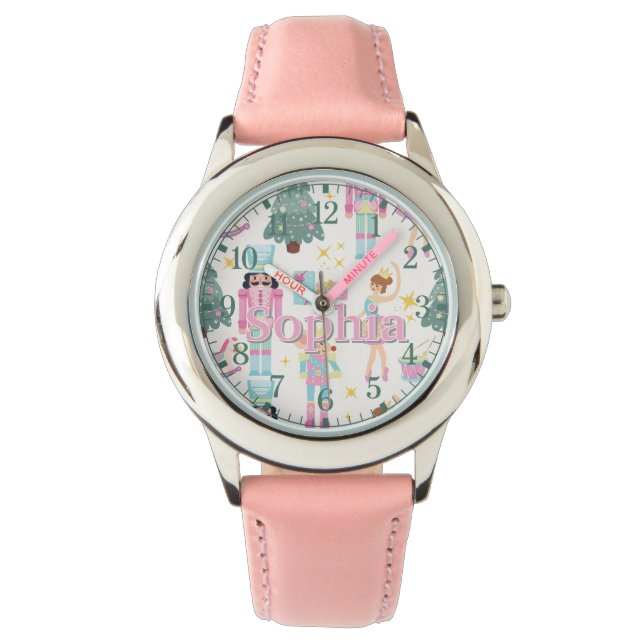 Custom Christmas Nutcracker Watch | Gift for Girl (Front)