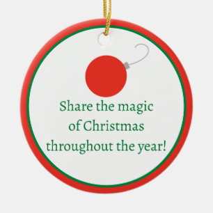 Custom Christmas Ornament