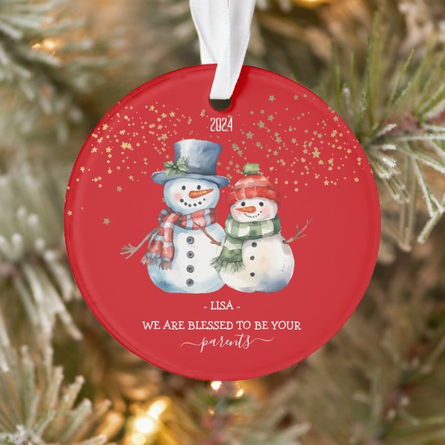Custom Christmas Ornament for Kids Gift Children (Tree)
