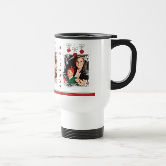 Custom Christmas Ornaments Coffee Mug (Right)