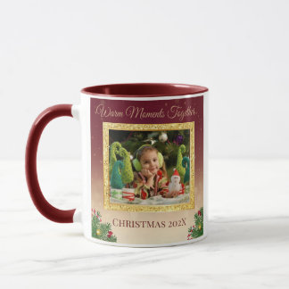 Custom Christmas Photo Mug