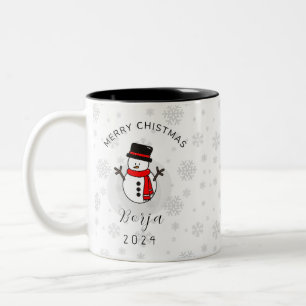 Custom Christmas Snowdoll Cup