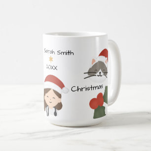Custom Christmas Vet Friends Coffee Mug