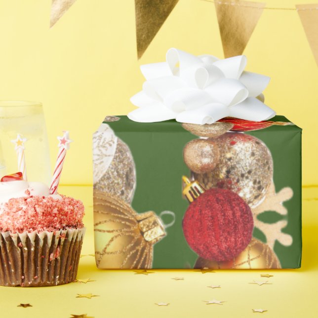 Custom Christmas Wrapping Paper (Birthday Party)
