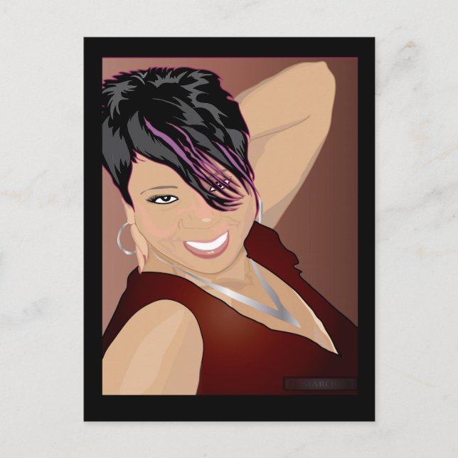 CUSTOM  CHRYS # 2 POSTCARDS (Front)