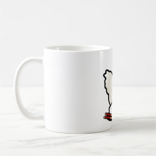 Custom Chubby White Tofu Chicken Coffee Mug