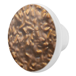 Custom Chunky Chocolate Ceramic Knob