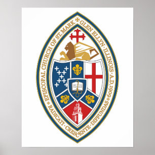 Custom Church Seal Poster