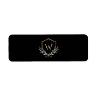Custom Cigar Band with Monogram Crest