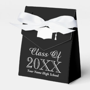 Custom class of 2021 graduation party favour boxes