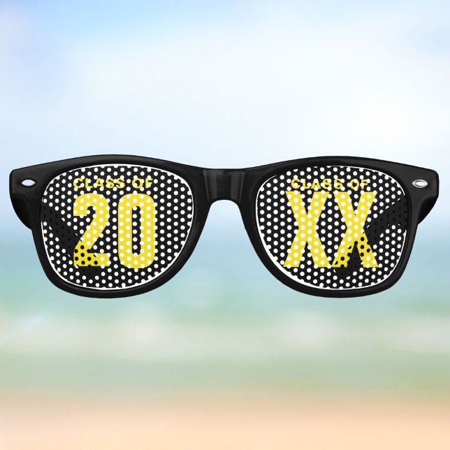Custom CLASS OF Graduation Fun Retro  Retro Sunglasses (Creator Uploaded)