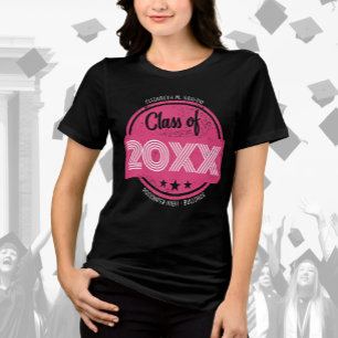 Custom Class of Vintage Graduate Name Tri-Blend Shirt