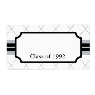 Custom Class Reunion Conference Name Tags Labels