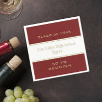 Custom Class Reunion partytime Paper Napkin