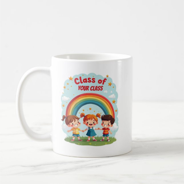 Custom Class Room Design For Kids Coffee Mug (Left)
