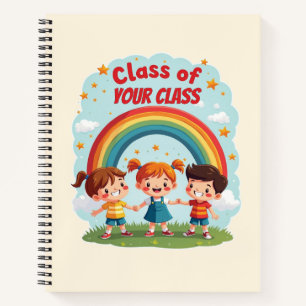 Custom Class Room Design For Kids Notebook