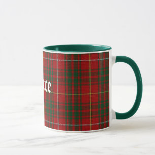 Custom Classic Clan Bruce Tartan Plaid Mug