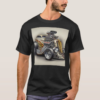 Custom Classic Dragster car T-Shirt