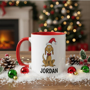Custom Classic Grinch Max - Santa Hat Mug
