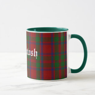 Custom Classic MacIntosh Tartan Plaid Mug