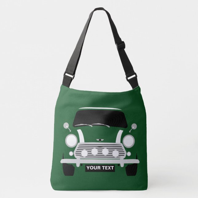Custom Classic Mini Car tote bag (Front)
